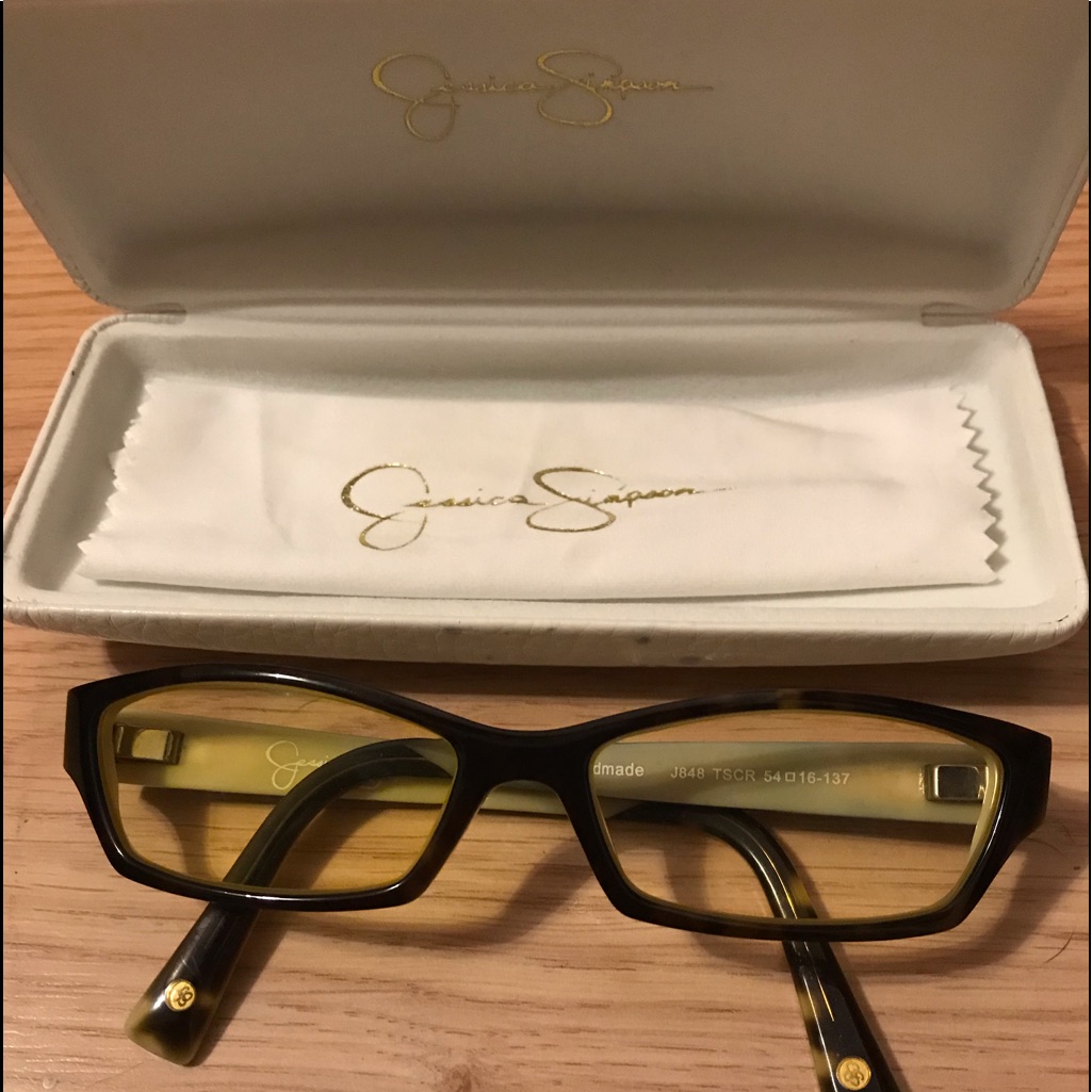 Jessica Simpson Reading Glasses 100$